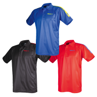Tibhar Poloshirt Domino, rot-blau
