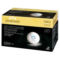 Donic P40+ - einzelne Box aus halbseitig schräger Ansicht zu sehen