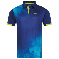 Donic Poloshirt Lyra, marine-hellblau-lime