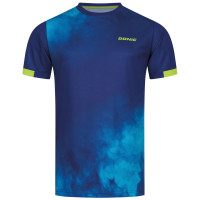 Donic T-Shirt Axion, marine-hellblau-lime