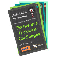 Nordlicht Tischtennis Trickshot-Challenges