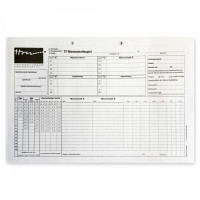 Spielblock TTVN Braunschweiger System 2er / 3er 