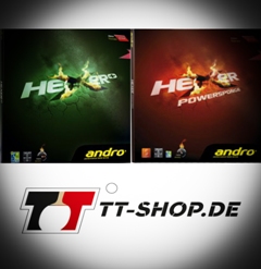  Hexer Plus und Andro Hexer Powersponge 